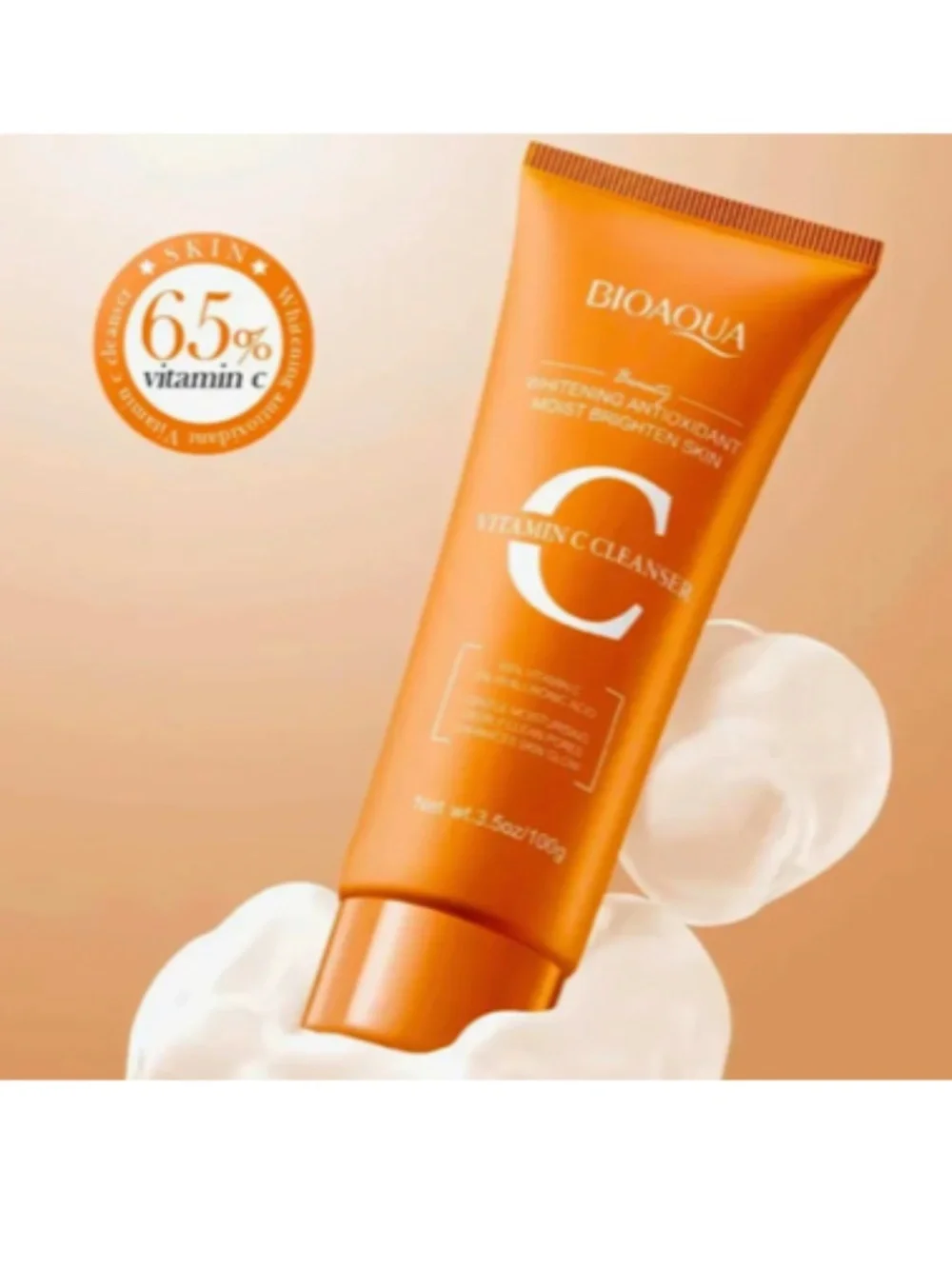 BIOAQUA Vitamin C Brightening Cleanser NEW